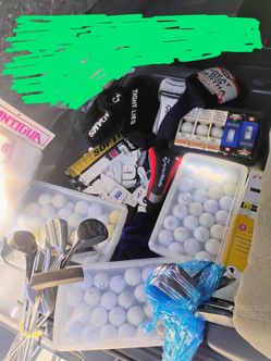 Various Golf Stuff Lot ( read description )