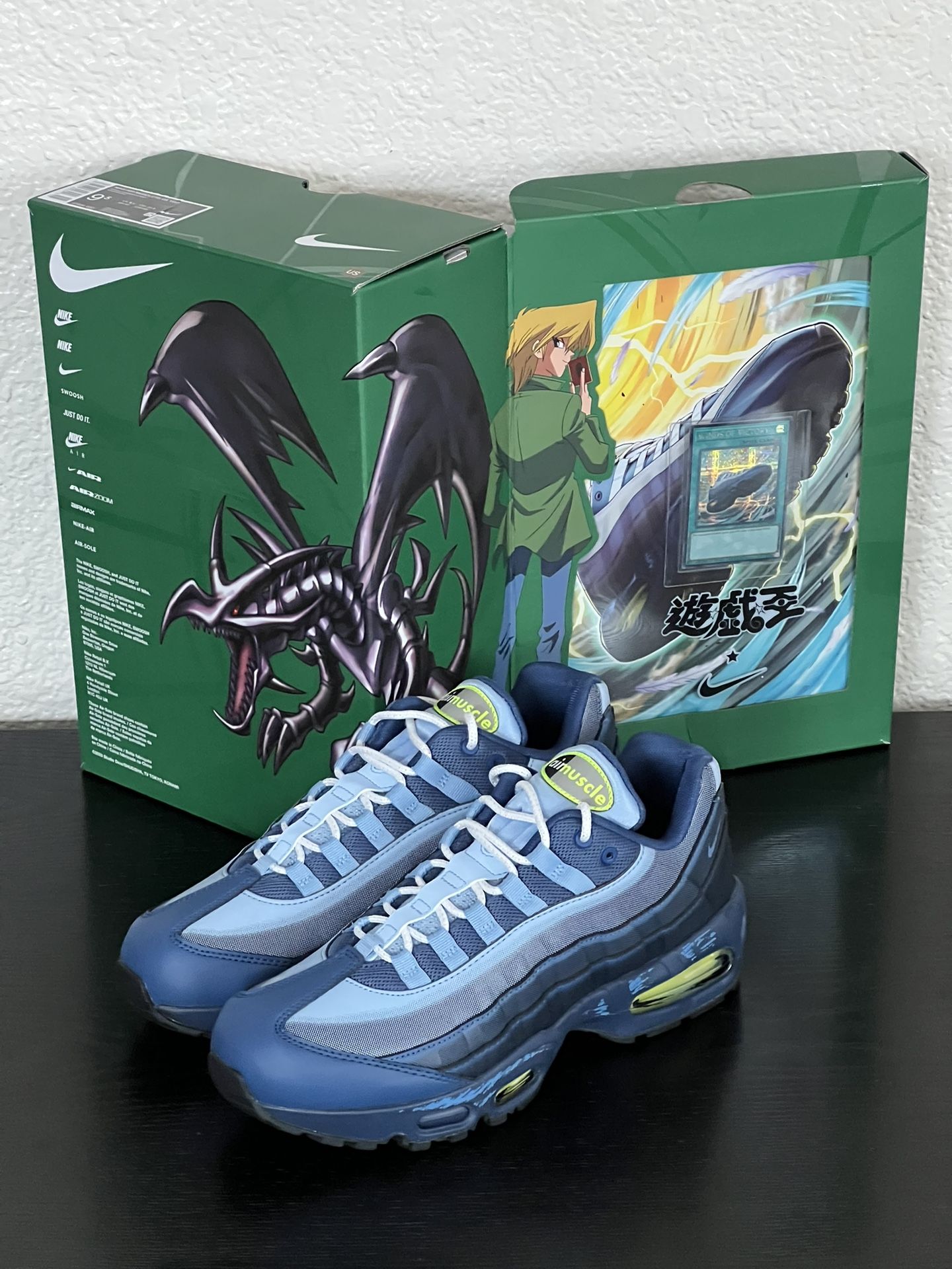 Nike Air Max Muscle 95 Yu-Gi-Oh! Joey (With Promo Card) Size 9.5 In Men