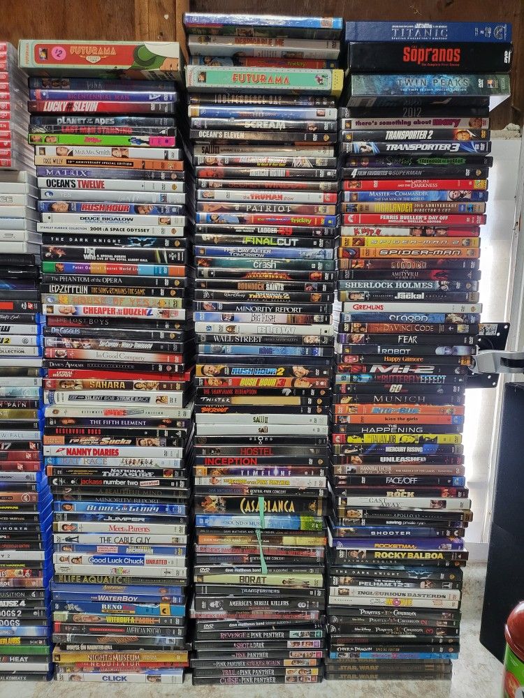 DVDs Over 160