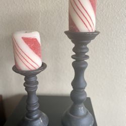 Hobby Lobby- Distressed candle holders - Candles NOT included