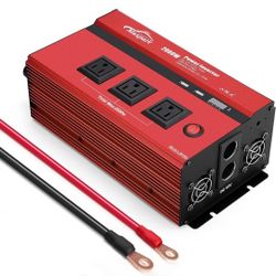 2000W Power Inverter 12V DC to 110V AC for Car & Truck with USB Ports