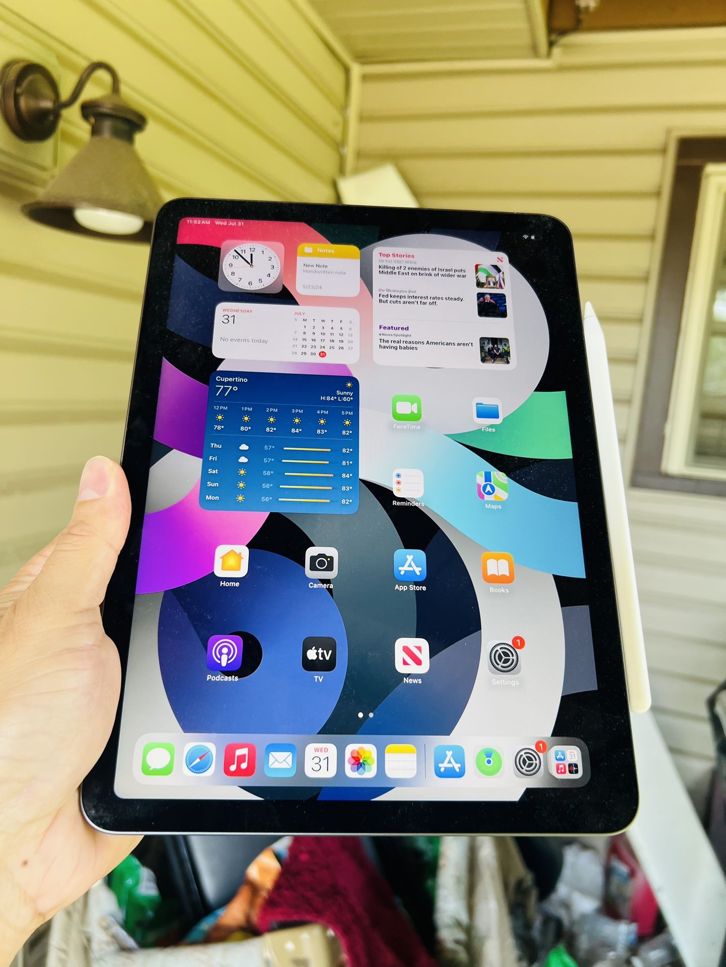 iPad Air 4th Gen + Apple Pencil 2nd Gen