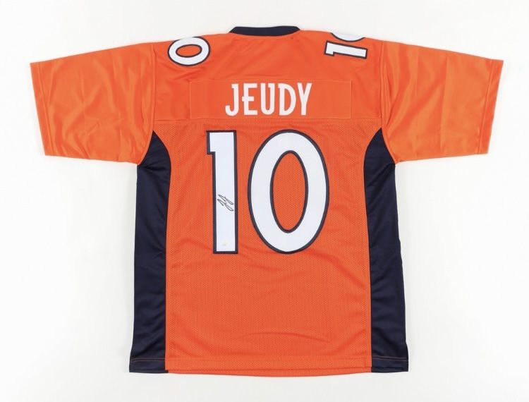 Jerry Jeudy Signed Denver Broncos Jersey (JSA)