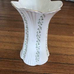 Royal Tara Shamrock handmade vase