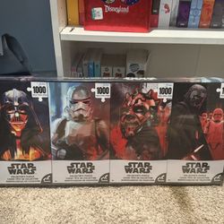 Unopened Star Wars Puzzles 