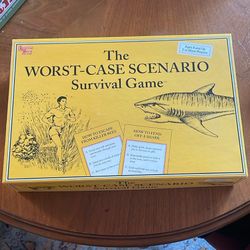Worst-Case Scenario Survival Game - University Games