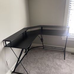 L shaped desk