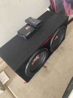 12in subs and amp