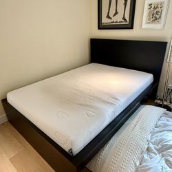 IKEA Malm Bed Frame In Black - Full 