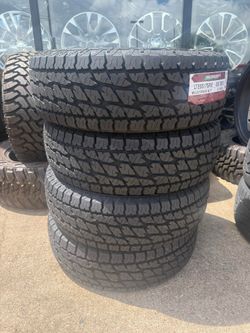 4 new LT2657516 10 PLY TIRES INSTALL BALANCE