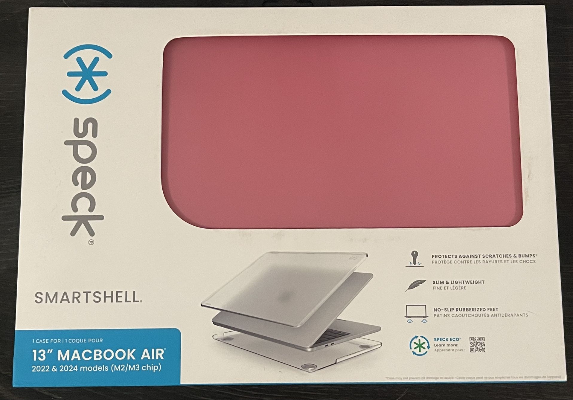(Pink) Apple MacBook Smartshell Case