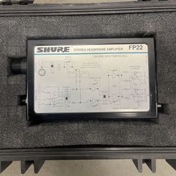 SHURE Headphone Amplifier 