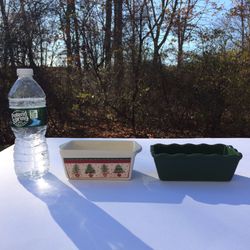 Christmas Mini Loaf Baker Set of 2