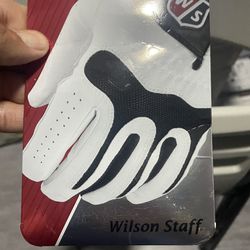 Wilson staff golf Gloves right Handed size S men’s 