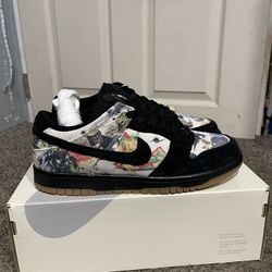 Supreme Rammellzee SB Dunks Size 9