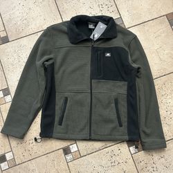 NWT New Balance men’s fleece full zip jacket size S