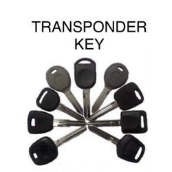 Car Keys Llaves De Carro Transponder Key Chipped 