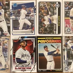 Kyle Lewis Rookie Card Lot