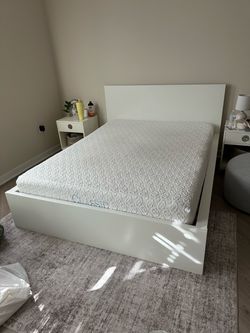 IKEA MALM STORAGE BED WITH DRAWERS