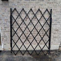 DGL Single-Panel Expandable Accordian-Style Steel Security Gate