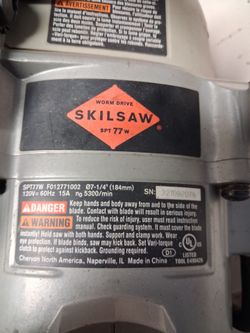 SKILSAW SPT77W Worm Drive Circular Saw 7-1/4"