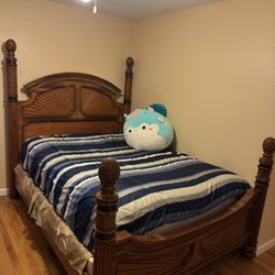 Bed Frame And Mattress 