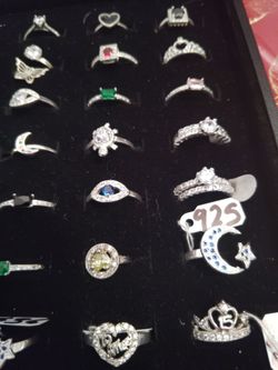 Anillos de plata