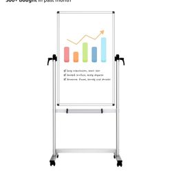 Standing Whiteboard. (48x24 Inches) 
