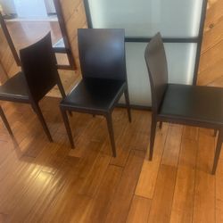 3 Crassevig Italian Dining Chairs