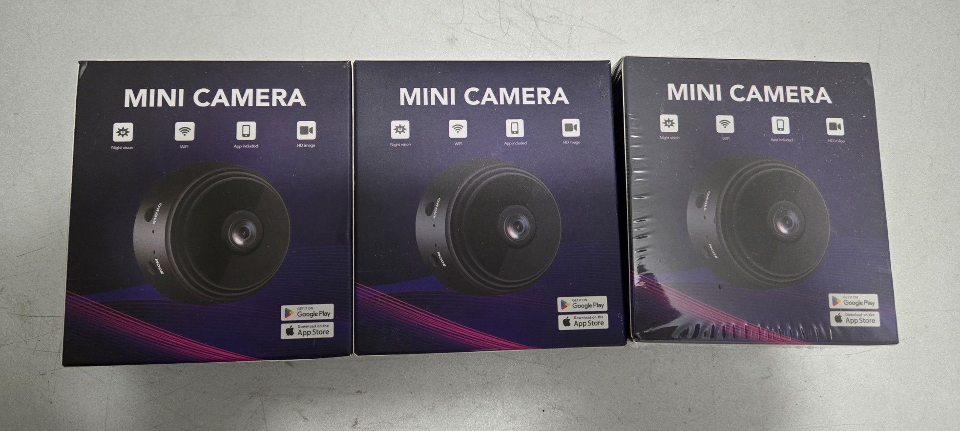 3 Mini Cameras