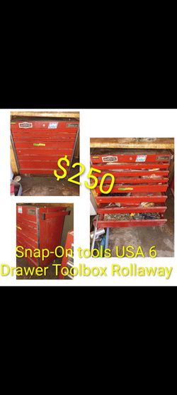 Snap On 6 Drawer toolbox rollaway
