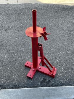 Manual tire changer