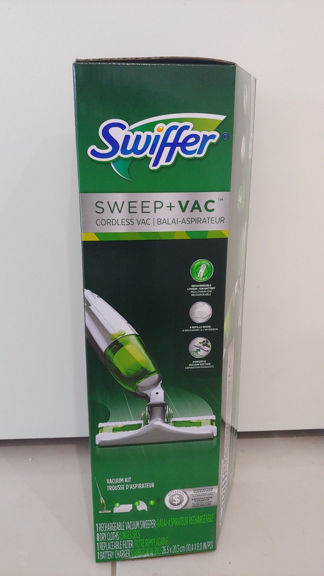 NEW Swiffer Sweep+ Cordless Vac kit