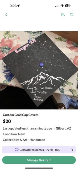 Custom Graduation Cap Covers