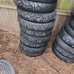 Street Bike Tires Mostly 90/16