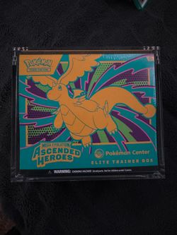 Pokémon Mega Evolution Ascended Heroes Pokemon Center Elite Trainer Box