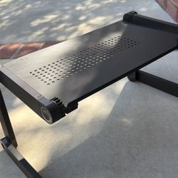 Small iron table with adjustable height and angle  Computer desk, bed table