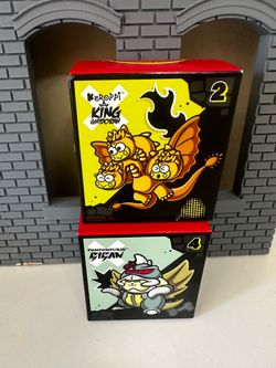 Hello Kitty McDonald's toys Godzilla