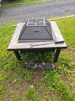 Price is firm.. beautiful large wood burning fire pit