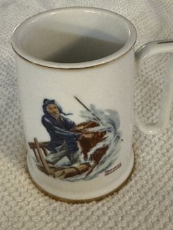 Norman Rockwell Mug 