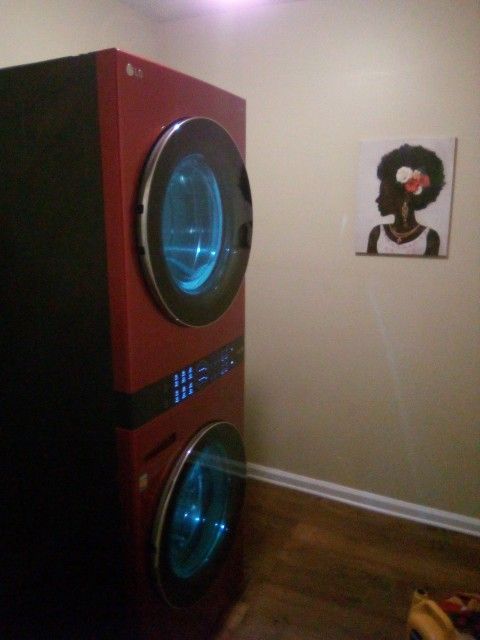 LG ThinQ Smart Washer and Dryer Set