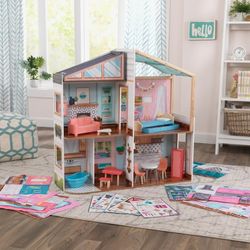 Brand New Wooden Dollhouse