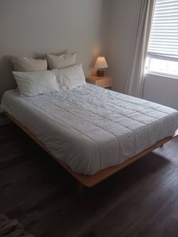 Queen Wood Bed Frame