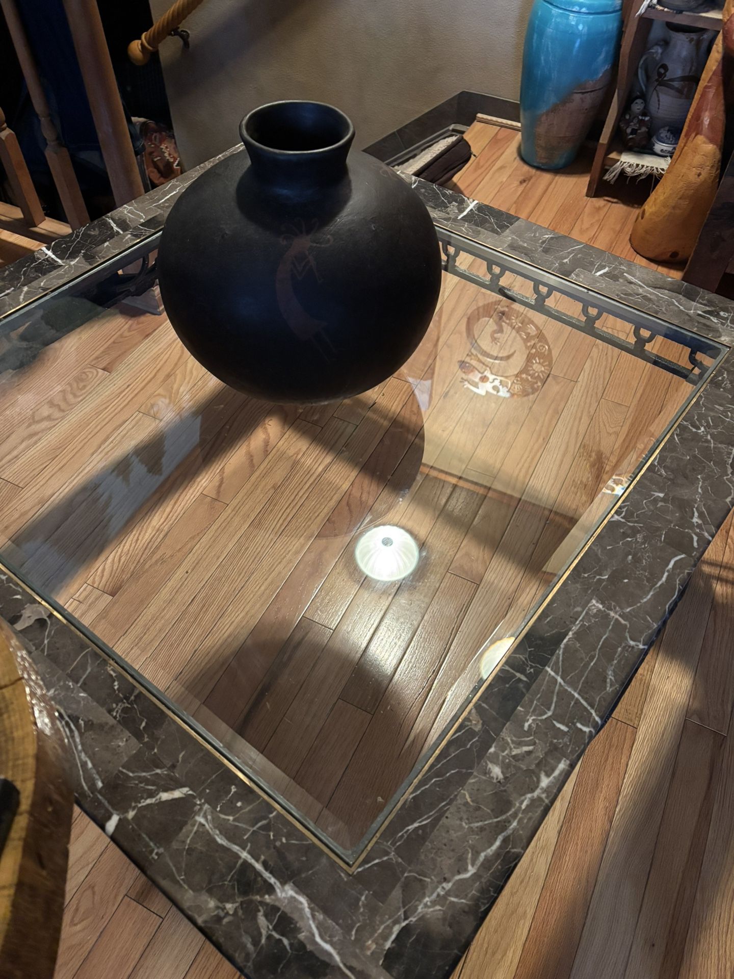 Glass Top Table