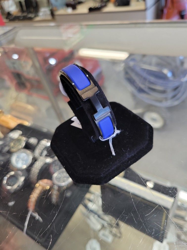 Blue Hermes Bracelet 
