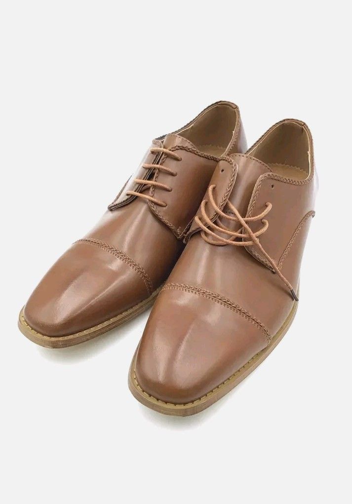Amali Romano- Leather  Men's Oxford  Shoes - Size 12 ..... CHECK OUT MY PAGE FOR MORE ITEMS