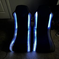 2 Floor Gaming Chairs 