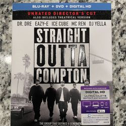 Straight Outta Compton Bluray/DVD/Digital