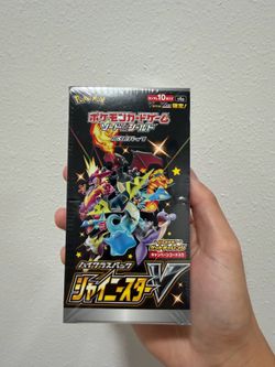 Pokemon Japanese Shiny V Star Booster Box