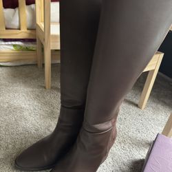 Designer Bag And Brown Boots 